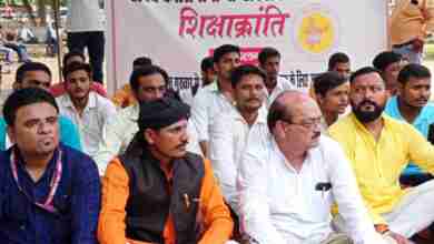 गोंडा में विश्वविद्यालय स्थापना को लेकर अवध केसरी सेना ने किया प्रदर्शन 1 photo 2023 09 14 21 17 15