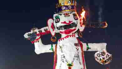 गोंडा में बाण लगते ही धू-धूकर जला रावण का अहंकार, रावण का हुआ पुतला दहन 6 WhatsApp Image 2023 10 24 at 18.54.20 60c3943d