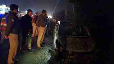 गोंडा में चलती कार में लगी आग, सवार लोगों ने कूदकर बचाई अपनी जान 10 WhatsApp Image 2023 11 24 at 12.26.43 1ce6b0db