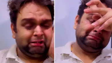 husband crying