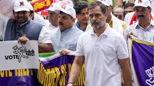 राहुल गांधी ने शुरू की "वोट अधिकार यात्रा", 16 दिनों में 20 से अधिक जिलों का होगा दौरा 1 download 10 4