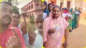 “बिहार में दूसरे चरण की वोटिंग में रिकॉर्ड उत्साह — 67.14% मतदान शाम पाँच बजे तक, 122 सीटें दांव पर” 1 download 13 1