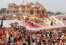 अयोध्या में भव्य ध्वजारोहन समारोहः शुभ-संध्या पर राम मंदिर जगमगा उठा, पीएम मोदी मंगलवार को करेंगे तिरंगा फहराना 43 download 21