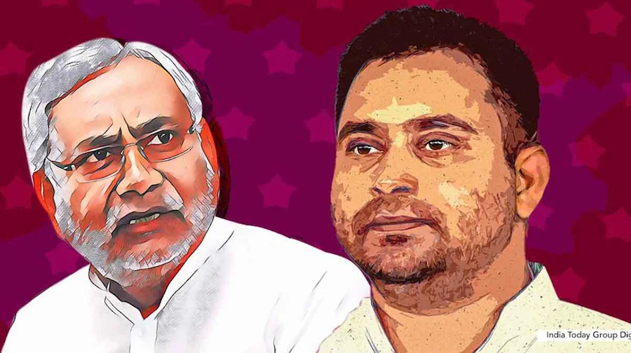 nitish kumar and tejaswi
