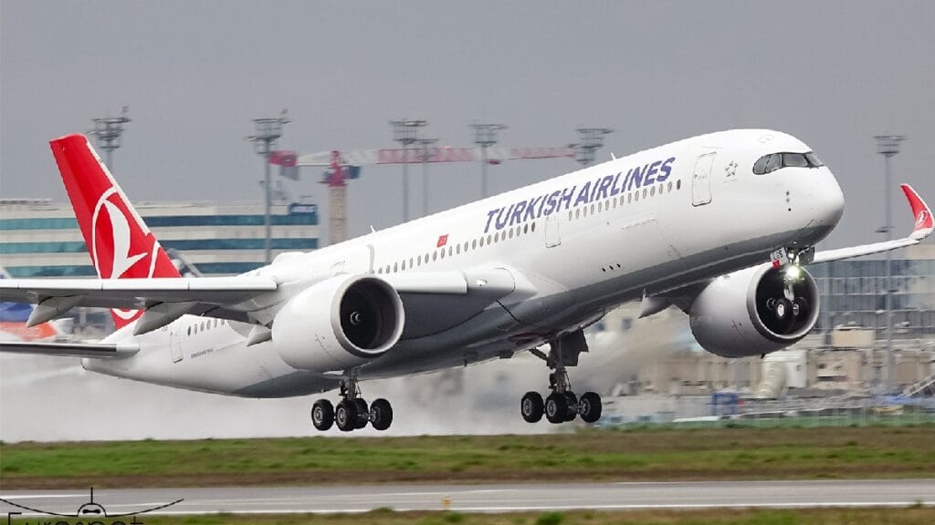 emergency landing turkish airlines
