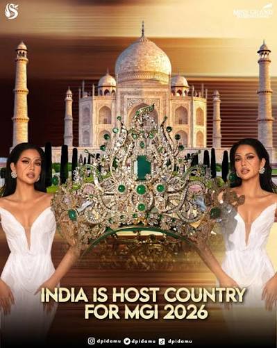 भारत बनेगा मिस ग्रैंड इंटरनेशनल 2026 का मेजबान, दुनिया भर की सुंदरियां अक्टूबर में जुटेंगी भारत में 1 images 4 5