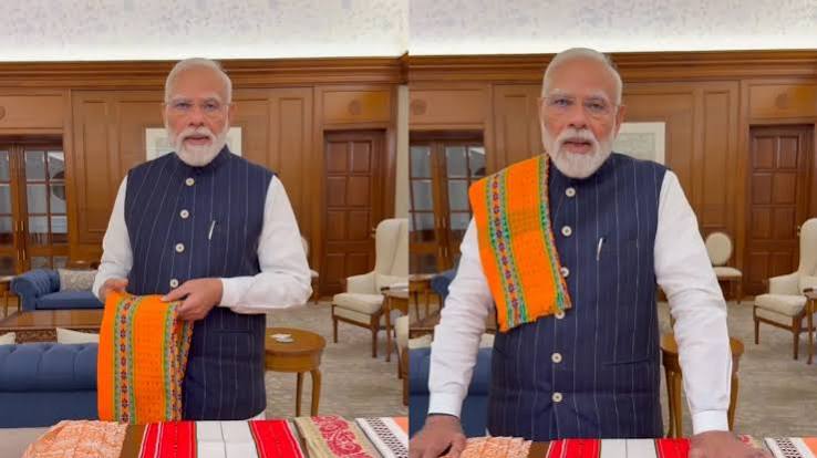 राष्ट्रीय हथकरघा दिवस पर पीएम मोदी की अपील, बोले- स्थानीय वस्त्र अपनाएं और ‘GRWM’ ट्रेंड से जुड़ें 1 images 4 6