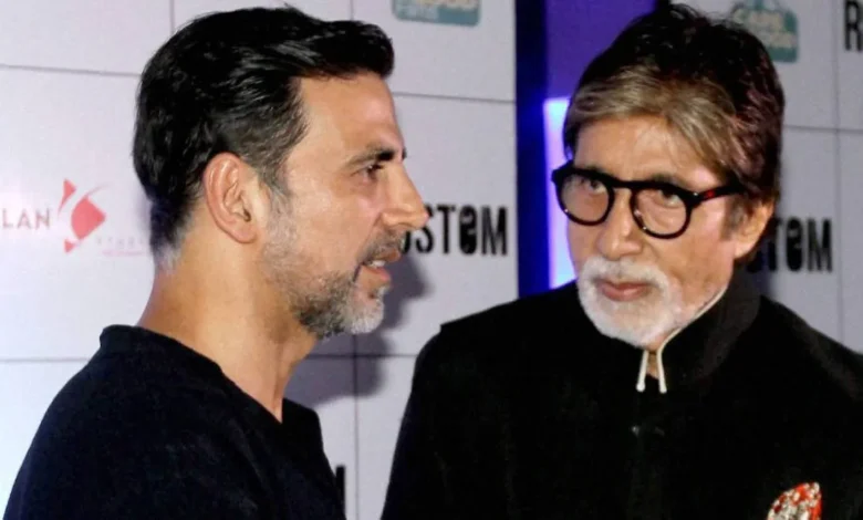 अमिताभ को देखकर नर्वस हुआ हेल्पर, 4 ग्लास पानी से बिग बी का कुर्ता हुआ गीला! 1 akshay kumar amitabh bachchan 1788835648