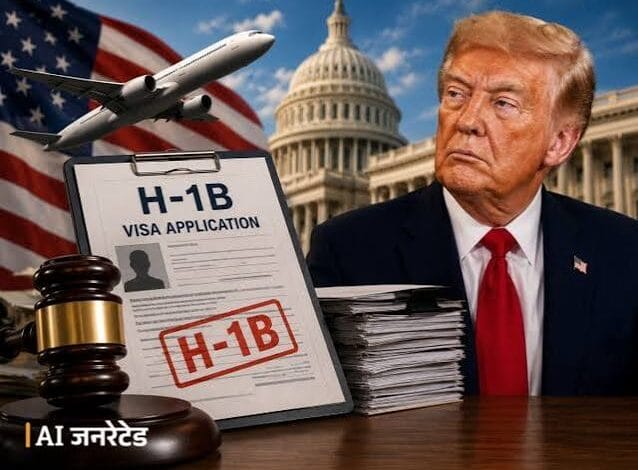 H-1B Visa पर ट्रंप का बड़ा फैसला, 1 लाख डॉलर फीस का आदेश एक साल और बढ़ा; भारतीयों पर भी पड़ेगा असर 1 images 1 17