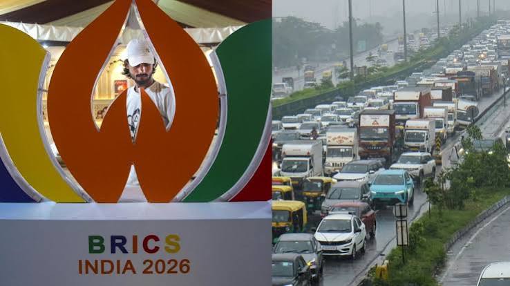 दिल्ली में BRICS समिट का असर, 22 जगह ट्रैफिक डायवर्जन; 11 सितंबर को स्कूल बंद 1 images 1 8