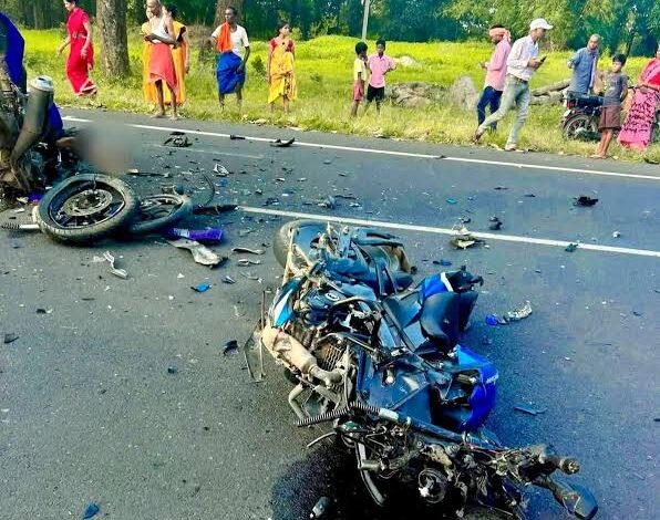 हैदराबाद में तेज रफ्तार बाइक पेड़ से टकराई, हवा में उछले दो युवक; CCTV में कैद हुआ दर्दनाक हादसा 1 images 21