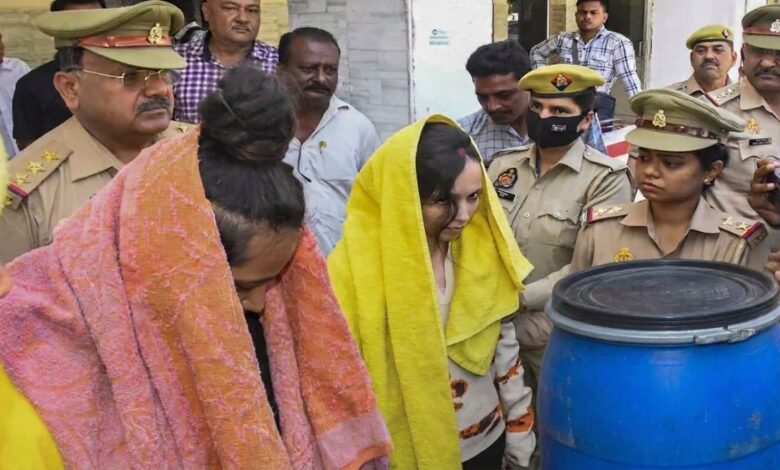 मेरठ के नीले ड्रम हत्याकांड में मुस्कान और साहिल को फांसी की सजा! सौरभ राजपूत मर्डर केस में कोर्ट का बड़ा फैसला 1 muskan 1790769780