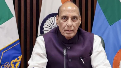 ‘रिजीम चेंज’ बयान पर BJP-कांग्रेस में टकराव, राजनाथ सिंह और संबित पात्रा ने विपक्ष को घेरा; पवन खेड़ा का पलटवार 2 rajnath sing ptijpg 1782637635725
